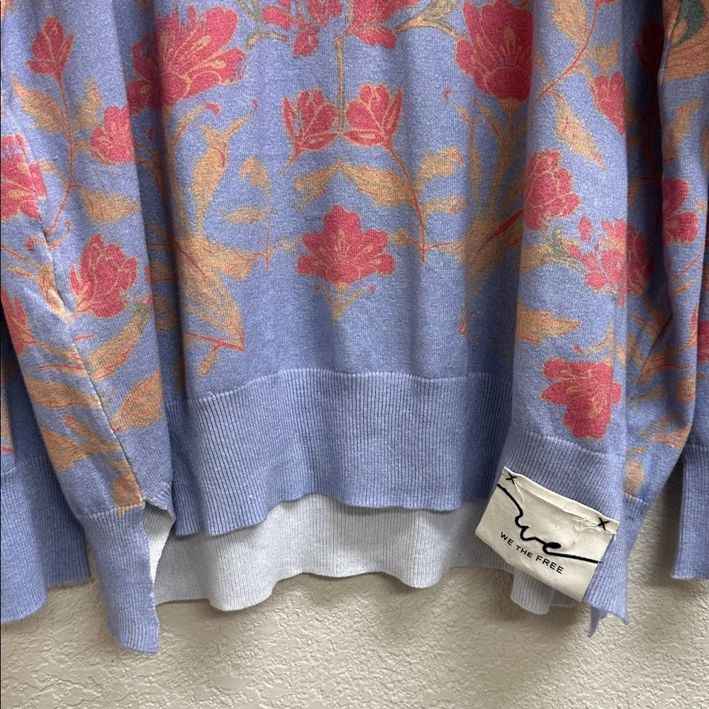 NWOT We The Free Nouvelle OversizedSweater-Multi Combo RARE - Picture 7 of 11